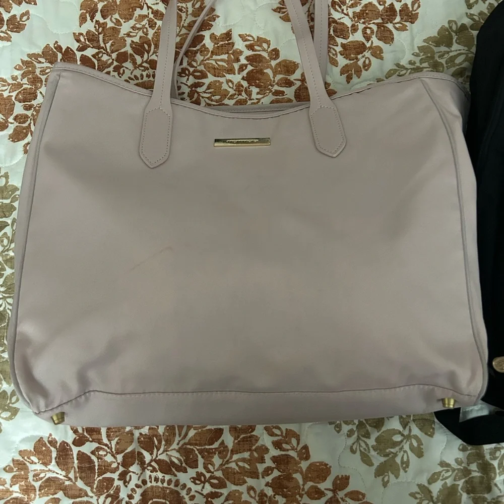 2 Gently Used Unisex Baby Diaper Bags - Mommore & FisherPrice